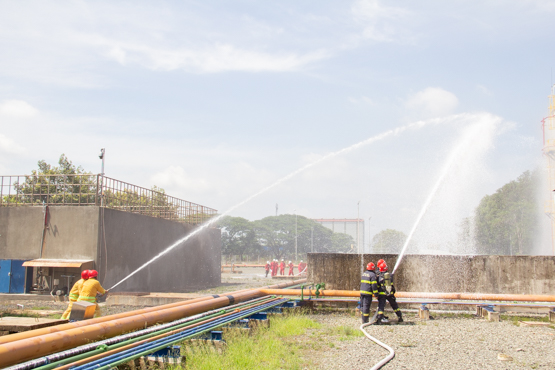 NT2: Diễn tập Phương án chữa cháy, cứu nạn cứu hộ và ứng phó sự cố tràn dầu Nhà máy điện Nhơn Trạch 2 năm 2025