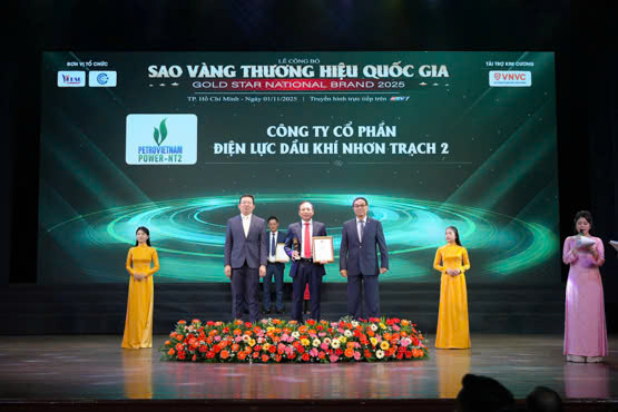 NT2: Sao vàng Thương hiệu Quốc gia 2025